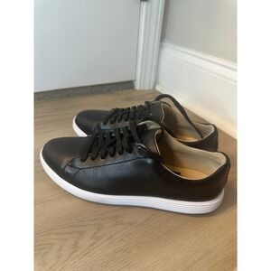 Cole Haan Grand Crosscourt Black Leather Sneakers Womens 9B W11175 Low Top Shoes